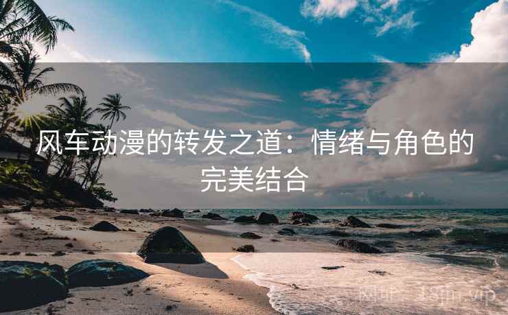 风车动漫的转发之道：情绪与角色的完美结合